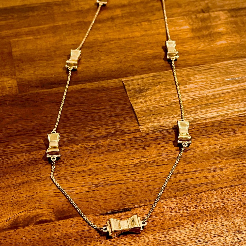 Kate Spade gold necklace